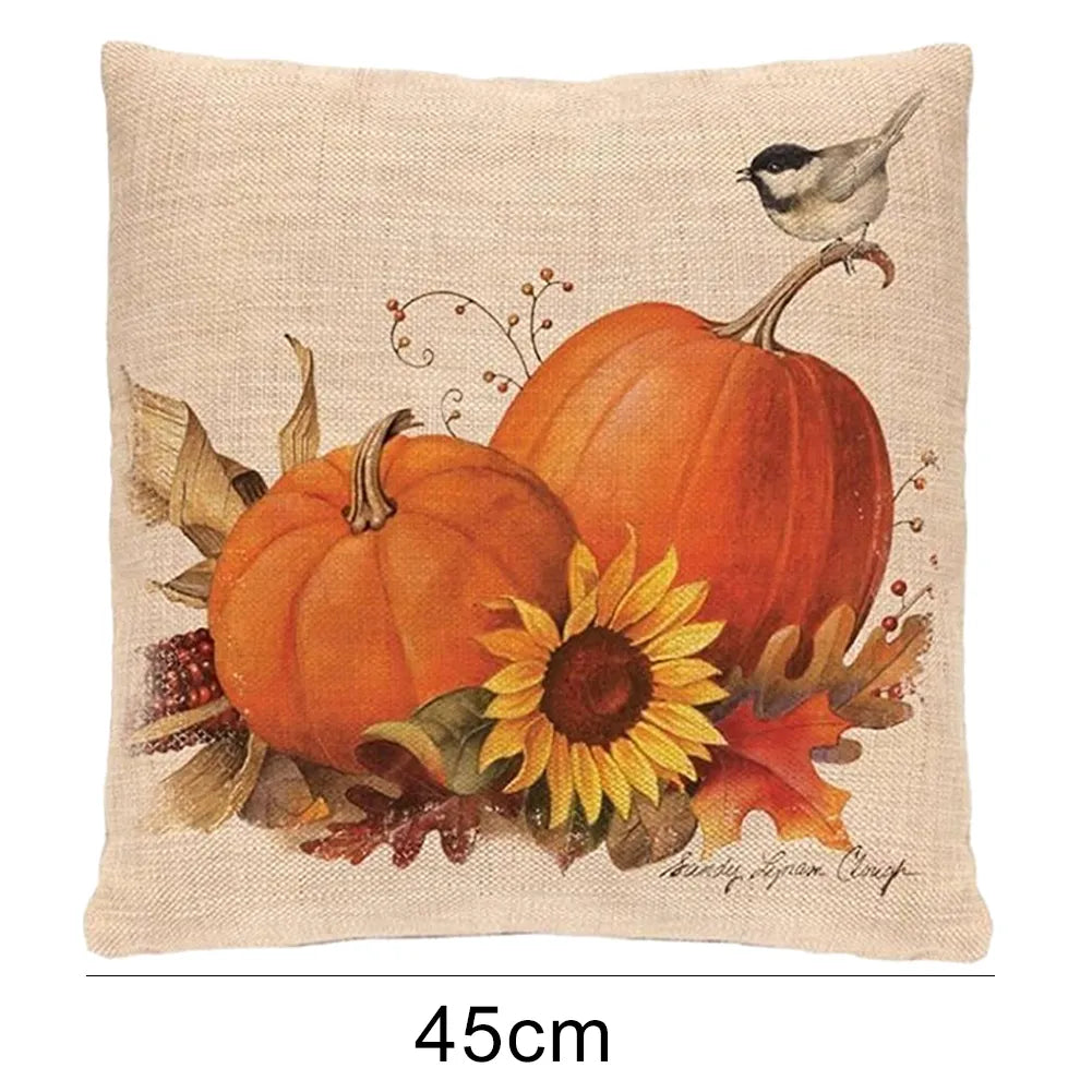 Pumpkin Throw Pillow Case