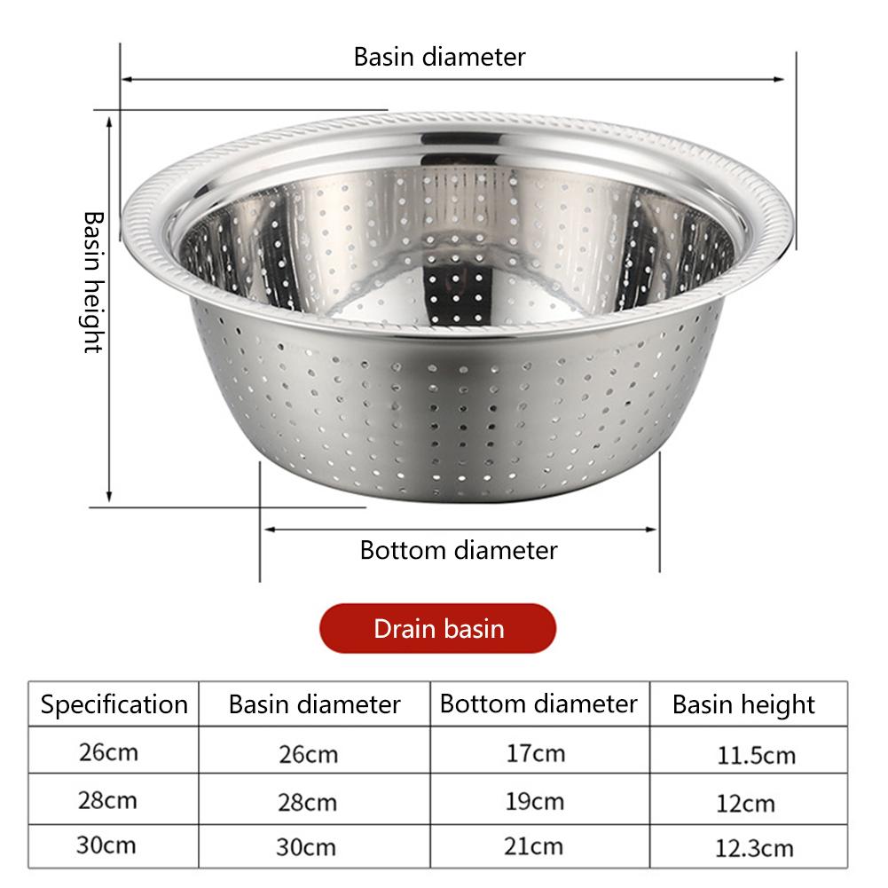 Multifunctional Stainless Steel Graters/Strainer / Bowl