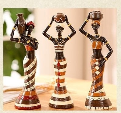 African Women Figurine