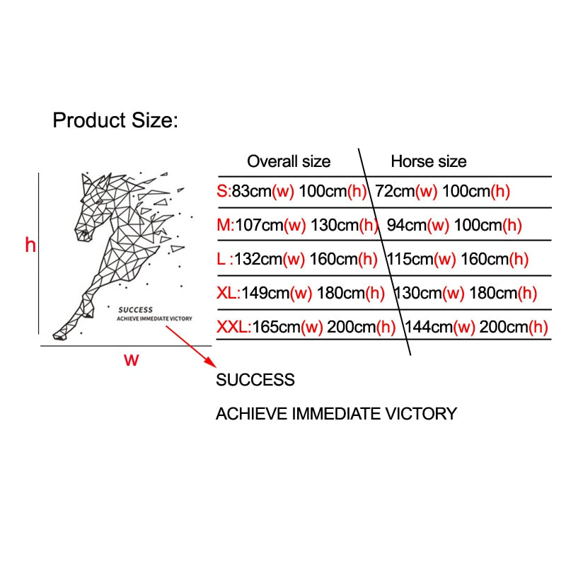 Acrylic Horse Wall Stickers