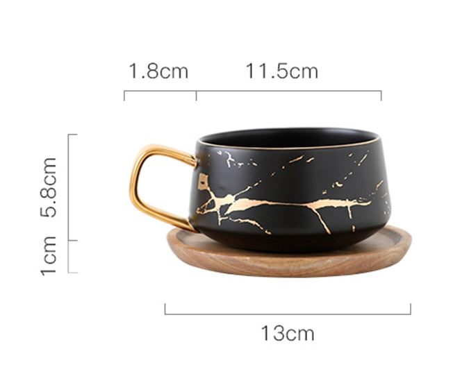Nordic Marble Coffee Mugs