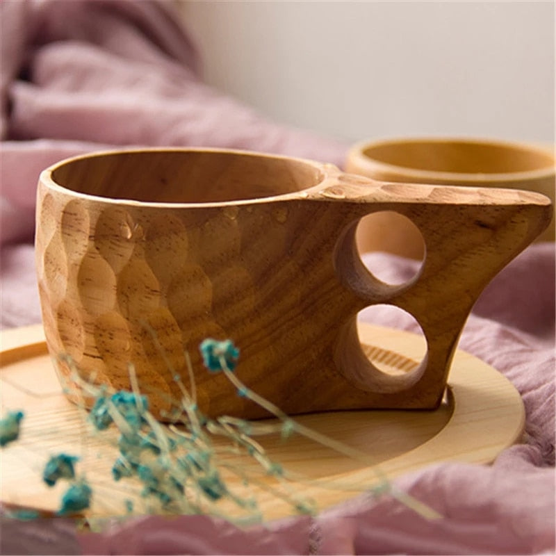 Chinese Wooden Mug