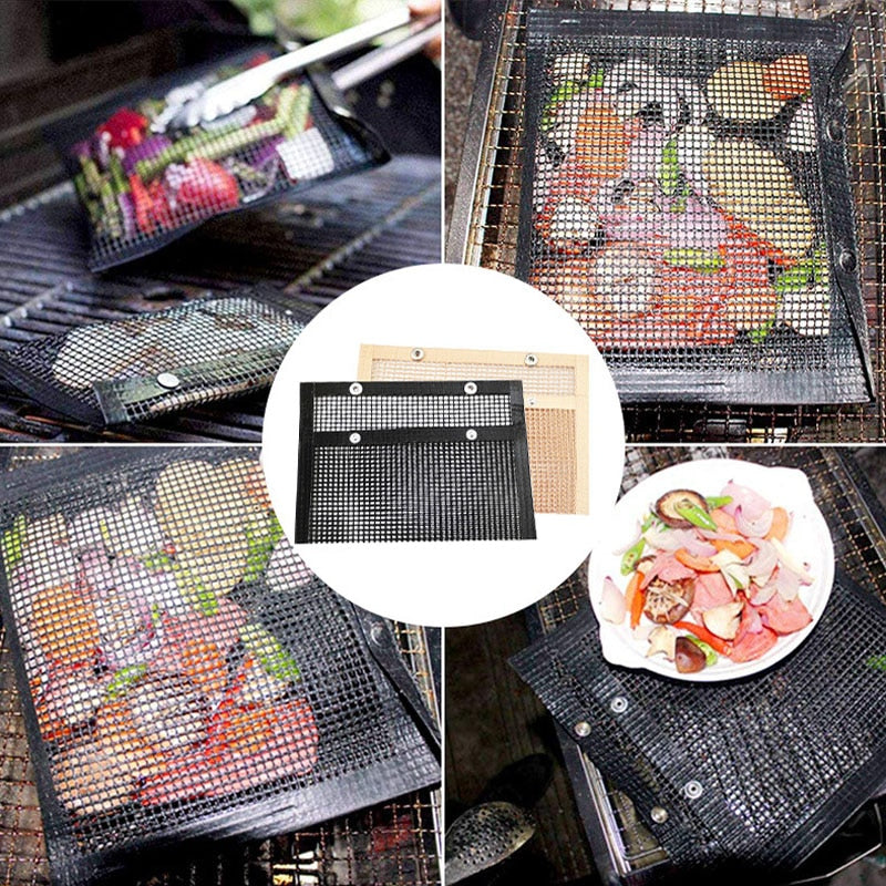 Reusable Non-stick Grill Mesh Bag